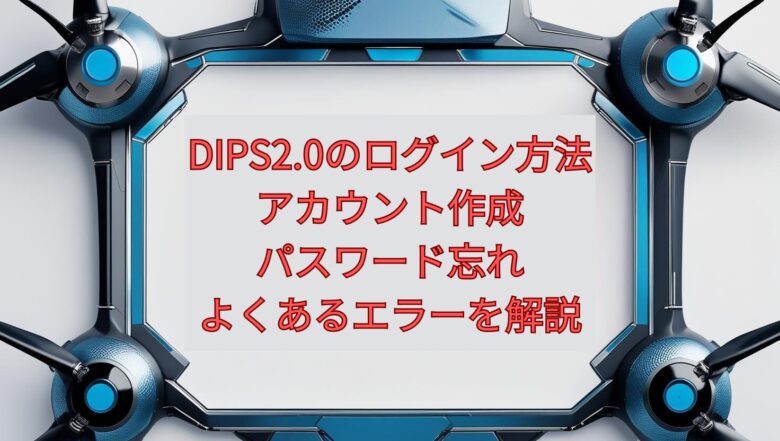【2026年最新】DIPS2.0のログイン方法|アカウント作成・パスワード忘れ・よくあるエラーを解説